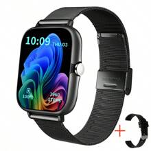 Eytlptoc Multifunctional Smart Watch - (Answer/Dial Calls), Multiple Sports Modes, Remote Camera, Music Playback Control, Alarm Clock, Call & Message Notification, Wireless Connection Compatible With Smartphones, Fashionable Wearable Watch For Men And Women!