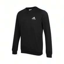 Adidas 男運動logo休閒套頭衛衣