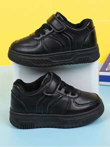 1 双儿童时尚舒适运动鞋，男女款休闲软底防滑运动鞋，学院风简约休闲鞋，幼儿步行鞋