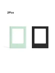 1pc/2pcs Magnetic Matte Photo Frame Suitable For Mini 3 Inch, Magnetic Pieces For Assembling Photo Frame, Desktop Display, Fridge Magnet - Multicolor - View 17