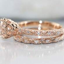 2pcs Women Fashion Ring Set, Luxury Delicate Zinc Alloy Cubic Zirconia Ring, Suitable For Valentine's Day, Vacation, Commute, Date, Party, Wedding, Engagement, Gift For Wife, Girlfriend, Mother, Birthday, Anniversary, New Year