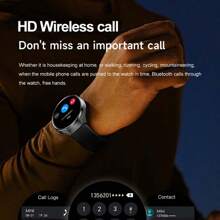 GZYR ساعة ذكية رياضية خارجية للرجال موديل 2025، بوصلة عالية الدقة، مكالمات لاسلكية، تتبع مسار الحركة بنظام GPS، شاشة AMOLED دائرية كبيرة 1.75 بوصة/1.45 سم، عداد الخطوات والمسافة والسعرات الحرارية، بطارية 400 مللي أمبير، جزيرة ديناميكية، مساعد صوتي AI، تشغيل موسيقى لاسلكي، متوافقة مع أجهزة آيفون وأندرويد