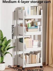 Xe đẩy tiện ích 3/4/ 5 tầng có bánh xe, Tổ chức 5 tầng nhỏ gọn và tiện dụng tiết kiệm không gian, Giá lưu trữ có thể tháo rời kết hợp, Xe đẩy lưu trữ bằng nhựa có bánh xe, Sử dụng đa chức năng trong nhà bếp và văn phòng, Chân đế sàn có bánh xe, Nhà bếp dễ di chuyển, Tổ chức nhà để xe hoặc phòng thu, Xe đẩy lưu trữ có bánh xe - Nhiều màu lớn - Xem 16