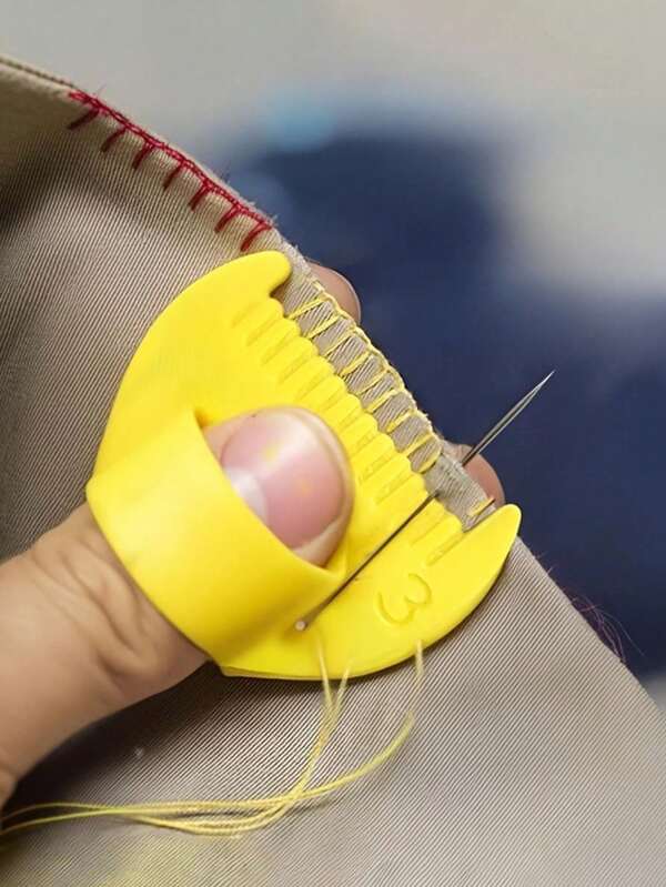 1/4 Handheld Sewing Tool - Durable Plastic Edge Sewing Lock And Knitting Tool, Patch, Suitable For Beginners And Elderly, Sewing Accessories And Supplies, Sewing, Perfect For DIY Sewing Projects, Sewing Accessories | Ergonomic Design | Smooth Surface
