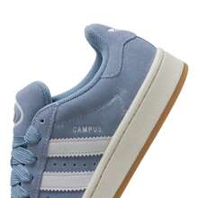 Adidas Originals Giày thể thao Trefoil Campus 00s, giày bệt nhẹ, thoải mái, thích hợp cho hoạt động thường ngày. - Kết cấu màu xanh/trắng/trắng ngọc bích - Xem 7
