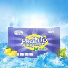 10pcs/Pack Halloween Cooling Wet Wipes, Refreshing Mint Scented Cleansing Wet Tissues, Portable Travel Size Wet Wipes For Daily Use
