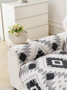 1pc All Season Sofa Cushion Cover, Warm Thickened Sofa Seat Protector, Modern Simple Anti-Slip Sofa Slipcover, Dust-Proof And Washable, Soft And Fade-Resistant, Pet-Friendly, Fits L-Shaped Sofa And 1/2/3/4 Seater Sofa, Suitable For Bedroom, Office, Living Room