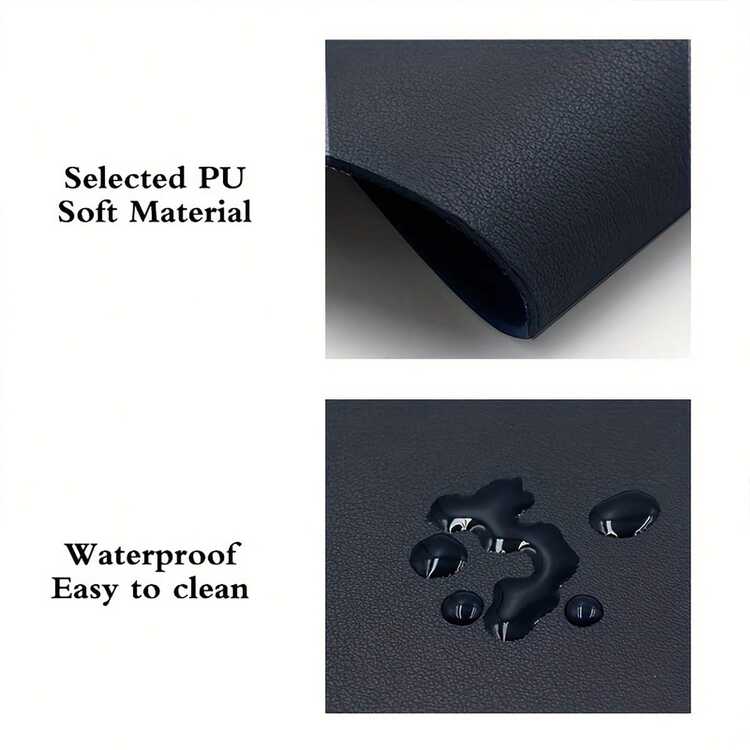 Solid Color Minimalist Mouse Pad, Desktop Mouse Pad, Wrist Rest Pad, Gaming Typing Mouse Pad, Suitable For Office Computer, Essential For Back To School Season - Multicolor - View 6