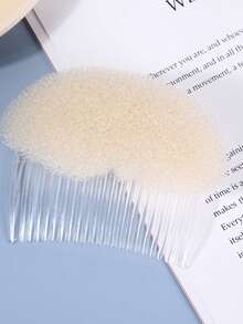 1pc Women Sponge Volume Bump Inserts Hair Bases Charming Bump It Up Volume Inserts Hair Comb Sponge Bun Hair Pad Accessories Hair Bun Maker Do Beehive Hair Styler Tool Best Christmas Gift For Girls, Hair Styling, Hair Stuff ,Hair Accessories, Hair Styling Kit, Hair Tool Kit, Hairstyling Set ,Hair Styling Tools - Multicolor - View 7