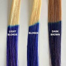 Premium Natural Semi-Permanent Hair Color 45 Deep Blue (8oz) - Blue - View 6