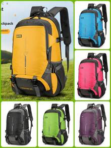 Large Capacity Lightweight Durable Hiking Backpack, Suitable For Outdoor Travel And Hiking - Multicolor - View 3