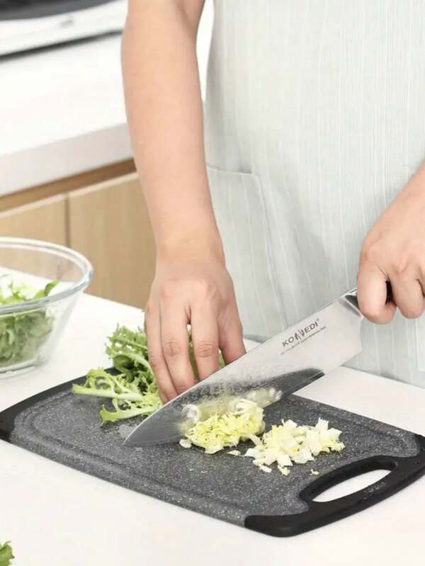 3 PiecesKitchen Cutting Board Set With Juice Grooves, Easy-Grip Handles, Non-Slip Rubber Cutting Boards, Professional Cutting Board Set, Non-Slip Rubber Cutting Board Set For Kitchen, Meat, Vegetables