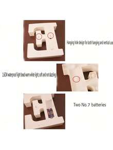 1pc/2pcs 0-9 Numeric Theme Party Decor LED Light Night Lamp, Party, Wedding, Cocktail Decoration - Multicolor - View 7