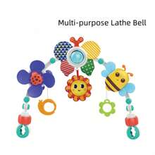 1pc Baby Bed Bell, Infant Soothing Bed Hanging Toy, Adjustable Length Suspension/Available For Car Seats, Stroller Pendant, Educational Toy