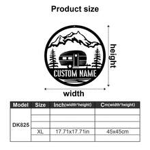 1pc Custom Rv Trailer Metal Sign - Personalized Camping Wall Art, Adjustable Iron Decor For Campsite & Home, Perfect Happy Camper Gift Gifts Birthday Graduation,Multi-Functional, Ornamental,Reusable,Exquisite,Stylish,High-Quality,Colorful,Modern,Custom,Personalized,Unique,Customized Crafts - Multicolor - View 80
