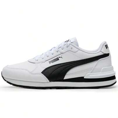 Puma Zapatillas casuales ST Runner V4 L para hombres y mujeres, cómodas zapatillas deportivas retro de caña baja, modelo n.º 399068-02