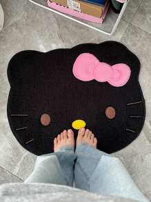 Sanrio 1Pc Hello Kittys Carpet Cute Anime Bedroom Bathroom Carpet Bedroom Living Room Floor Mat Door Mat Decoration Gift(Some Parts May Be Random) Back To School