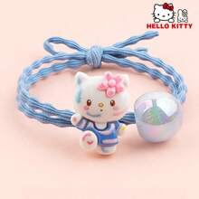 Sanrio 3 peças Sanrio Hello Kitty Faixa de Cabelo Doce, Corda de Cabelo Estilo Ins, Colorido KT Cat Kuromi Canela Cachorro Faixa de Borracha Pequena, Corda de Cabelo para Estudante, Grampo de Cabelo Pequeno com Cabeça de Princesa, Acessório de Cabelo, Adequado para Cabelo Diário, Maquiagem, Decoração de Banheiro, Acessórios para Casa, Presente Feminino, Aniversário, Dia das Mães, Dia das Crianças, Temporada de Formatura, Ação de Graças, Presente de Natal para Amigos e Família de Volta às Aulas