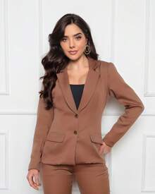 Conjunto Fashion Work Feminino Forrado