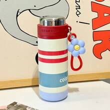 316 Stainless Steel Mug For Children And Girls With Highly Attractive Rope Lift, Portable Delicate And Cute Vacuum Tea Cup