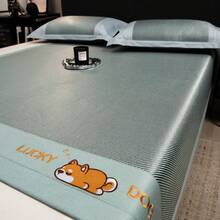 Cooling Mattress Pads - Lucky Dog - Lake Green [Fatted Sheet] With the Same Pillowcase - View 6