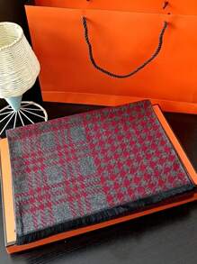 1 pieza Bufanda casual con calidez desmontable hecha a mano para hombre