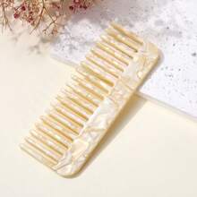 1pc Personalized Name Large Letter Custom Wedding Bridesmaid Gift Hair Comb Brush Acetate Hair Comb, Customized Tortoiseshell Hair Comb, Wide-Tooth Hair Comb, Marble Hair Comb, Bridesmaid Gift, Birthday Gift. Shunfa Anti-Static Electricity,Multi-Functional,Ornamental,Letter,Solid Color,Exquisite,Stylish,Vintage,Modern,Colorful,Leisure,Basics,Casual,Soft,Unique,Customized,Personalized,Custom,Ideal Gifts For Her,Girlfriend,Her,Boyfriend,Friends, Easy Comfort