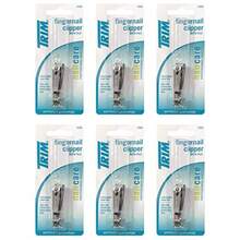 Trim Nailcare Fingernail Steel Clipper With File Item Number 12500 Pack Of 6 - Silver - View 1