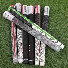 1件装耐用高尔夫铁杆握把，采用防滑技术，提供标准和中号尺寸，适合所有天气条件。高尔夫配件、高尔夫球杆、高尔夫球，灰色、绿色、红色可选