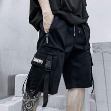 XYXIONGMAO's Joggers Techwear Black Hop Cargo Shorts Streetwear Sweatpants Cargo Pants