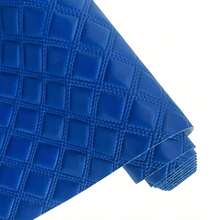 TotePrint Faux Leather Roll, 16 Inch X 54 Inch Diamond Quilted Texture, PU Leather Fabric, For DIY Bows, Earrings And Leather Craft Sewing Projects - Multicolor - View 5