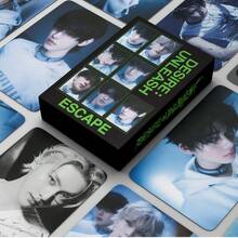 EN 2025 OUTSIDE,DESIRE:UNLEASH,GGU GGU DOCUMENTARY SEASON'S GREETINGS,95张(55张Lomo卡+40张贴纸)/55张,(JUNGWON),(HEESEUNG),(JAY),(JAKE),(SUNGHOON),(SUNOO),(NI-KI),人气组合应援卡, K-POP收藏卡, 新作收藏贺卡, 卡片展示收藏, 流行音乐周边, 盒子装饰卡 - 小卡 - 查看 16