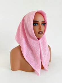 1 件女士花卉印花 70 厘米头巾，多功能头带、腰带、颈巾、时尚配饰、防晒