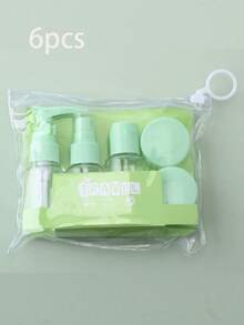 旅行洗漱用品瓶套装可填充喷雾瓶，适用于男女旅行必需品，邮轮必需品，宿舍必需品，方便分配瓶，适用于洗发水、护发素、乳液、沐浴露、洁面乳、护肤品、护手霜，便携式化妆品瓶套装，适用于旅行、航班、商务、家居、露营、户外、海滩、暑假、返校