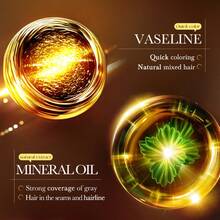 1 支即时染发笔，暂时遮盖白发和染色一次性染发笔，棕色、黑色、口红风格即时染发剂，可达到沙龙级效果，让您看起来更年轻、更自然，非常适合灰色发根和稀疏的头发，补充自然肤色 - 彩色 - 查看 4