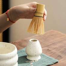 [ Japanese-Style ] Ceramic Matcha Bowl Set, Sand-Point Glazed Tea Whisk Set, ,Complete Set Of Japanese Tea Ceremony Tea Sets - Multicolor - View 5