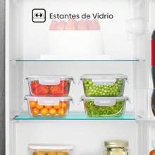 Hisense RR33D6AGX1 Frigobar3.3 pies cubicos Termostato ajustable Congelador independiente Estantes para botellas de 2 litros 48x45x84cm AnchoxLargoxAlto Gris