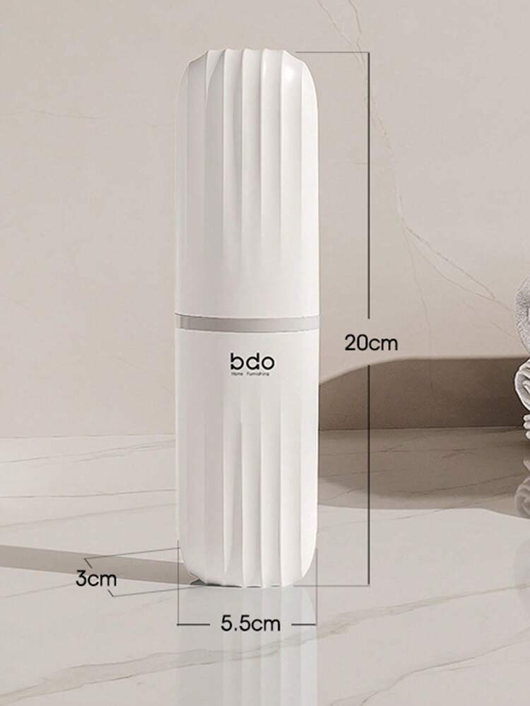 Toothbrush Cup Transparent Toothbrush Case Portable Toothpaste Storage Travel Wash Cup For Business Back To School Home Travel Essential Accessories - Multicolor - View 13