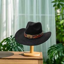 Women Funny Hat - 黑色 - 查看 4