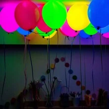 Illooms Light-Up Balloons, 15 Count – Mixed Color LED Glow Balloons For Parties & Celebrations - default - View 9