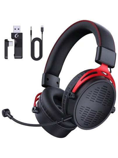 ゲーミングヘッドセット【2.4G USB/Type-cアダプター/Bluetooth