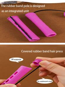 10/20/40 件卷发棒套装，适合自然卷发，冷烫卷发器适合女性长发、中发和短发，返校、旅行度假必备品，女士发饰 - 彩色 - 查看 4