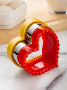 1pc Heart Shaped Sandwich Mold Bread Sealer Toasted Bread Cutter - Multicolor - View 5