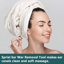 Spiral Ear Wax Remover Ear Cleaning Tool Ear Wax Removal Tool Ear Cleaner Ear Wax Removal Kit Spring Ear Wax Cleaner Tool Set - 如圖 - 查看 5