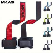 2 قطعة أربطة رفع الأثقال لدعم معصم اليد للبناء العضلي واللياقة البدنية، أربطة معصم للأثقال والبنادق الرياضية