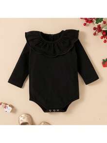 Baby Girls Sweater Skirts - Black - View 6
