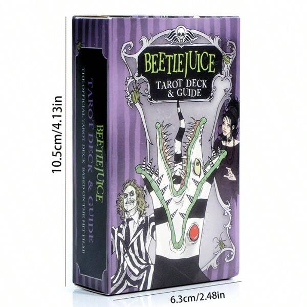 Beetle Juice Tarot Playing Card For Divination, Party Game - Of Cards