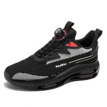 男士户外休闲运动鞋，时尚旋转扣设计，舒适百搭