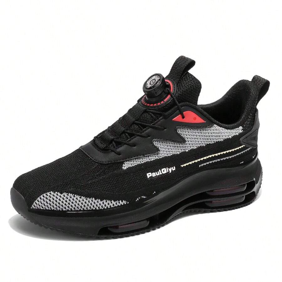 男士户外休闲运动鞋，时尚旋转扣设计，舒适百搭