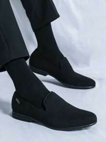 Sapatos sociais masculinos plus size, bico fino, para negócios, formais, de malha respirável, estilo casual para caminhada, confortáveis e leves, vermelhos para ocasiões formais e casamentos